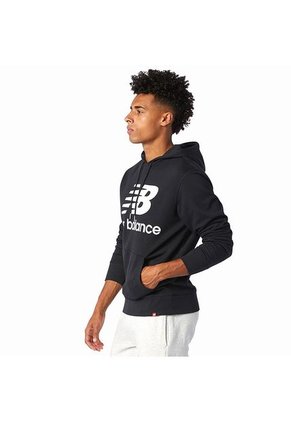 Hoodie New Balance Essentials Para Hombre-Negro