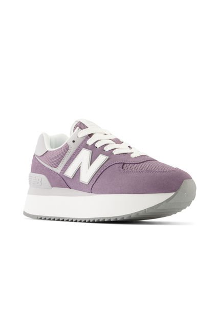 Tenis Deportivos New Balance Original 574 Plus Morado Mujer