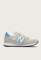 Tenis Lifestyle Beige-Blanco-Turquesa New Balance 500 de New Balance