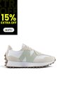 Tenis New Balance 327 Mujer-Beige/Blanco de New Balance