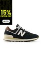 Tenis Deportivo NewBalance Original Sneaker 574 Negro Unisex de New Balance