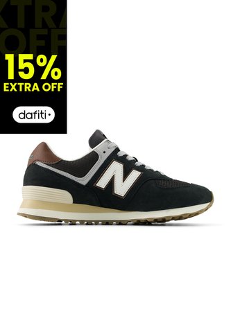 Tenis Deportivo NewBalance Original Sneaker 574 Negro Unisex New Balance