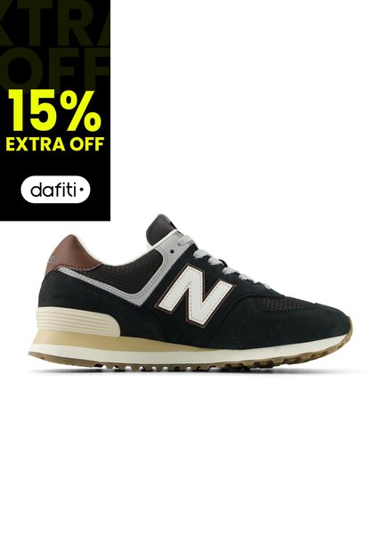 Tenis Deportivo NewBalance Original Sneaker 574 Negro Unisex