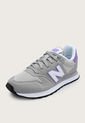 Tenis Lifestyle Gris-Lavanda New Balance 500 de New Balance