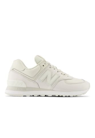 Tenis New Balance 574 Clásicos Mujer-Blanco New Balance