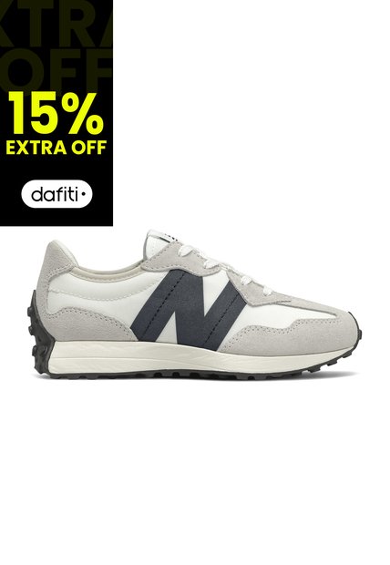 Tenis Deportivos New Balance Original GS 327 Gris Para Ninos