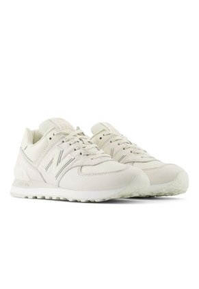 Tenis New Balance 574 Clásicos Mujer-Blanco