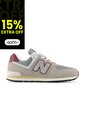 Tenis Deportivos New Balance Grade School 574 Gris Para Niño de New Balance