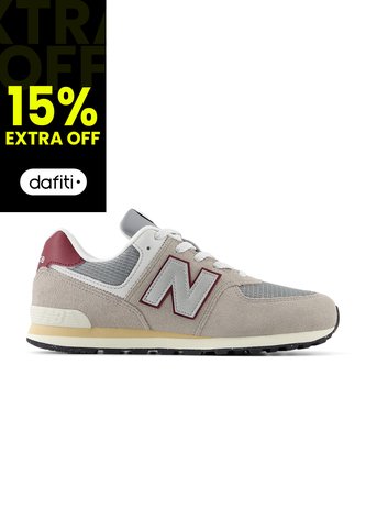 Tenis Deportivos New Balance Grade School 574 Gris Para Niño New Balance