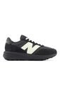 Tenis New Balance 370 Hombre-Negro/Blanco de New Balance