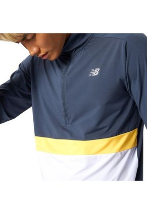 Sueter New Balance Accelerate Para Hombre-Azul