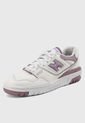 Tenis Lifestyle Marfil-Malva-Blanco new balance 550 de New Balance