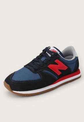 Tenis Lifestyle Negro-Azul-Rojo New Balance 420
