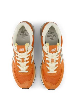 Tenis Deportivos Marca New Balance Original 574 Leg Naranja