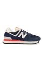 Tenis Deportivos Marca New Balance Original 574 Azul/Blanco de New Balance