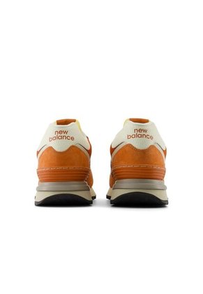 Tenis Deportivos Marca New Balance Original 574 Leg Naranja