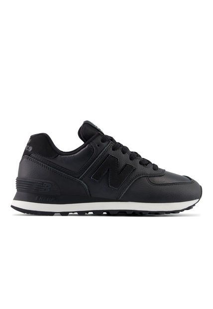 Tenis Deportivos New Balance Original 574 Negro Para Mujer