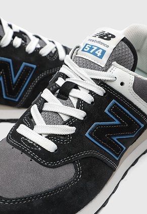 Tenis new balance 574 Negro