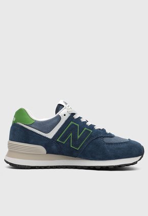 Tenis new balance 574 Azul