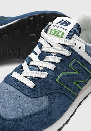 Tenis new balance 574 Azul