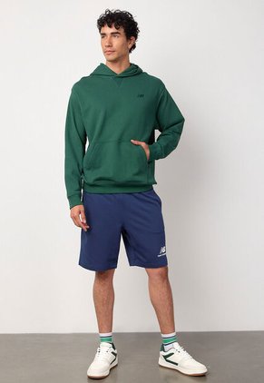 Pantaloneta new balance Essentials Stacked Azul