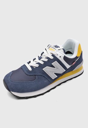 Tenis new balance 574 Azul