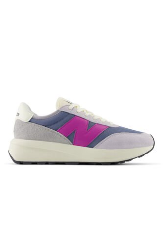 Tenis New Balance 370 Mujer-Gris/Morado New Balance