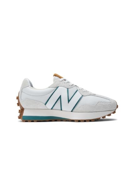 Tenis New Balance 327 Color Blanco Para Mujer