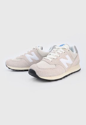 Tenis Lifestyle Beige-Blanco-Marfil New Balance 574