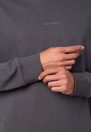 Hoodie new balance Athletics French Terry Gris