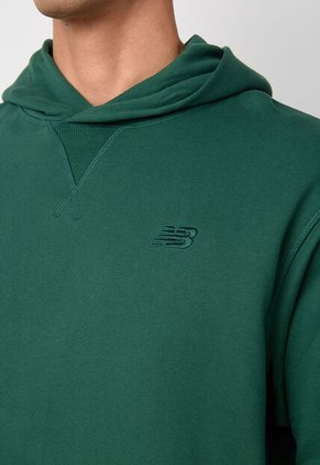 Hoodie new balance Athletics French Terry Verde