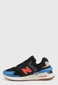 Tenis Lifestyle Negro-Azul-Rojo-Beige New Balance 997 de New Balance