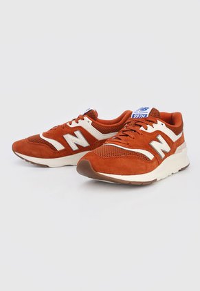 Tenis Lifestyle Terracota-Blanco New Balance 997