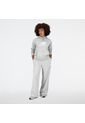 Pantalon Casual New Balance Original Essentials Gris Mujer de New Balance