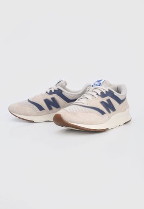 Tenis Lifestyle Beige-Azul New Balance 997