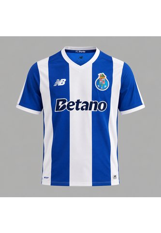 Camiseta New Balance Hombre Local FC Porto 26/27 - Blanco - Azul - Fútbol | Uso Casual Y Entrenamiento New Balance