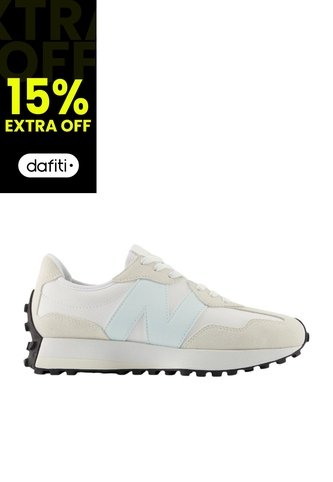 Tenis New Balance 327 Mujer-Blanco/Celeste New Balance