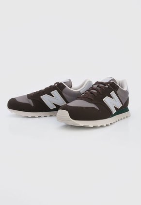 Tenis Lifestyle Café-Gris-Verde New Balance 500