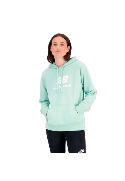 Chaqueta Deportiva New Balance Essentials Verde Para Mujer