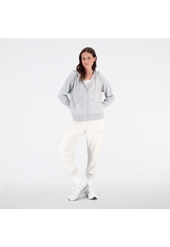 Chaqueta Deportiva Marca New Balance Essentials Gris Mujer New Balance