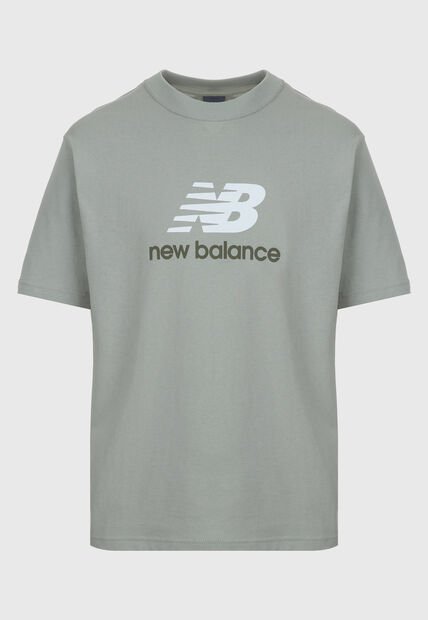 Camiseta new balance Gris