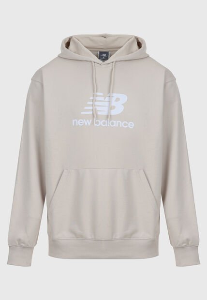 Hoodie new balance Sport Essentials Beige