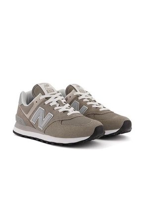 Tenis New Balance Wl574e Para Mujer-Gris Claro