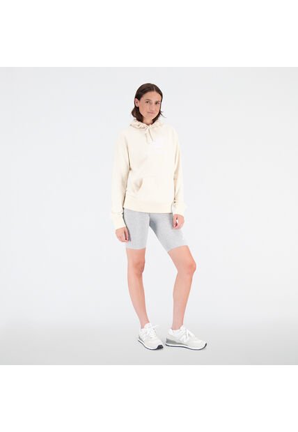 Chaqueta Deportiva New Balance Essentials Blanco Para Mujer