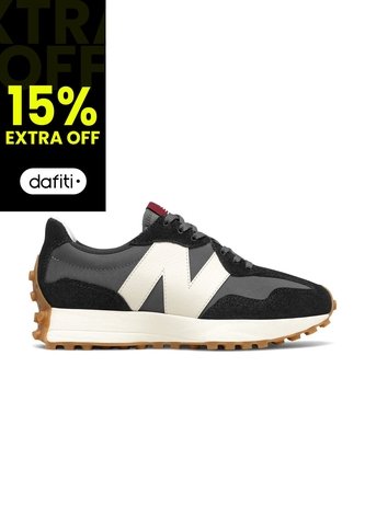 Tenis Deportivos New Balance Originales 327 Negro Para Mujer New Balance