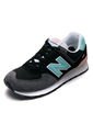 Tenis Lifestyle Negro-Gris-Verde New Balance Classics Traditonnels 574 de New Balance