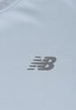 Camiseta new balance Sport Essentials Celeste de New Balance