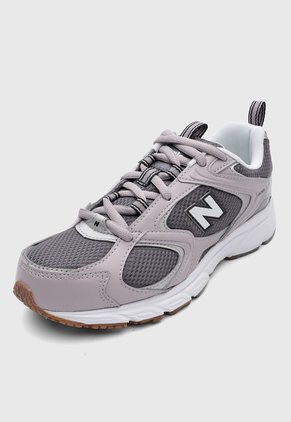 Tenis Lifestyle new balance 408 Gris