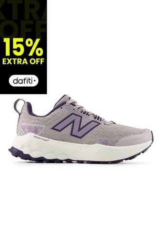 Tenis New Balance Garoé Mujer-Gris/Blanco New Balance