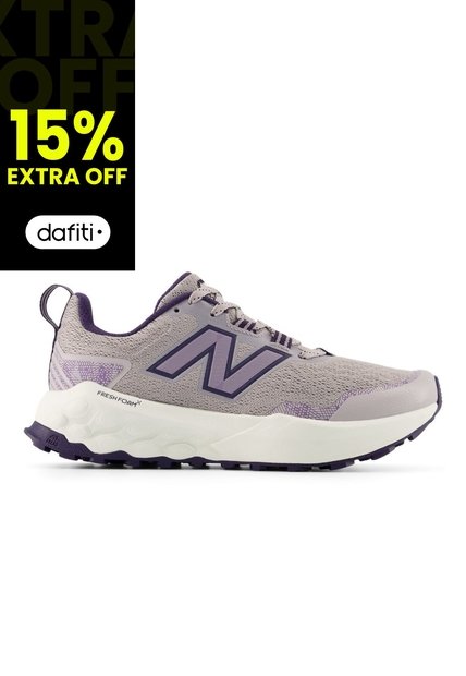 Tenis New Balance Garoé Mujer-Gris/Blanco